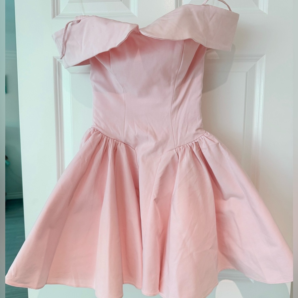 House Of CB Elida Ballerina Pink mini dress XS/ Cup A-C/ Regular Length - Picture 2 of 5